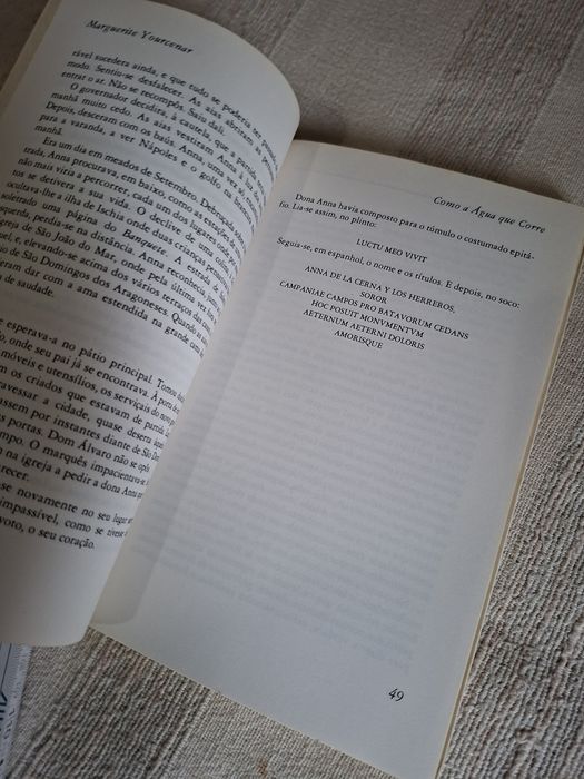 Marguerite Yourcenar tradução de Luiza Neto Jorge