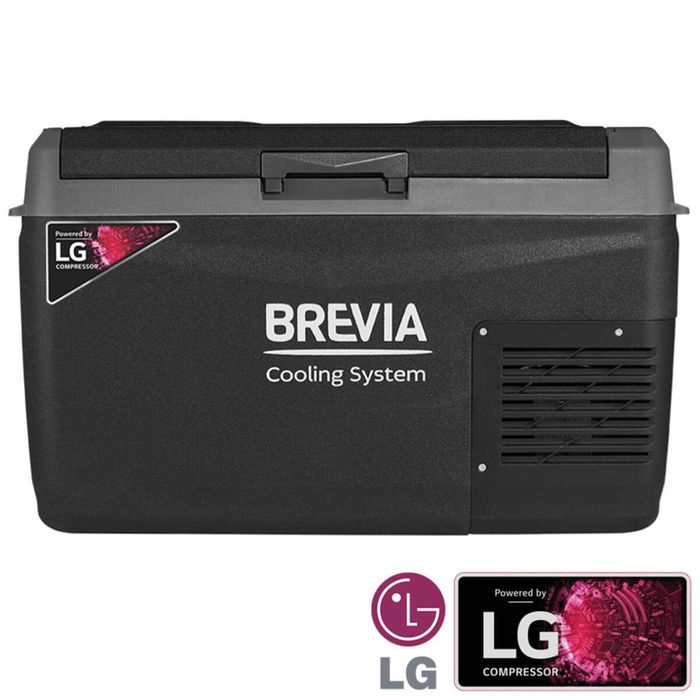 Холодильник автомобільний Brevia 29л (компресор LG) 24275 (Безк доста)