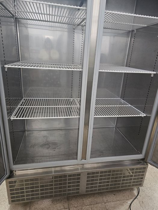 Armário refrigerado duplo inox