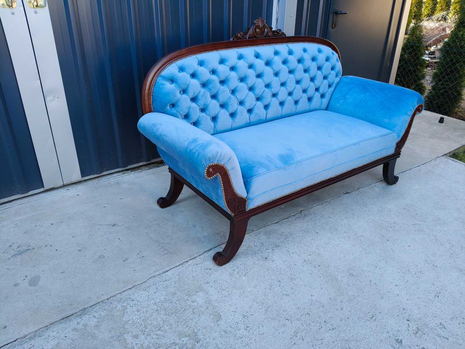 Kanapa sofa antyczna BIEDERMEIER po renowacji