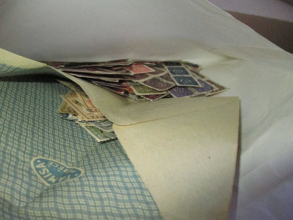Lote de Selos e Documentos Coleção Herdada