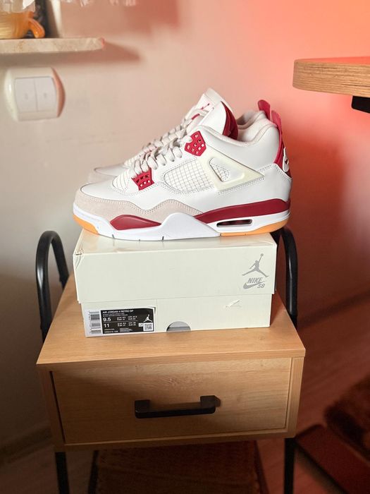 Sneakers Jordan 4 sb retro varsity red