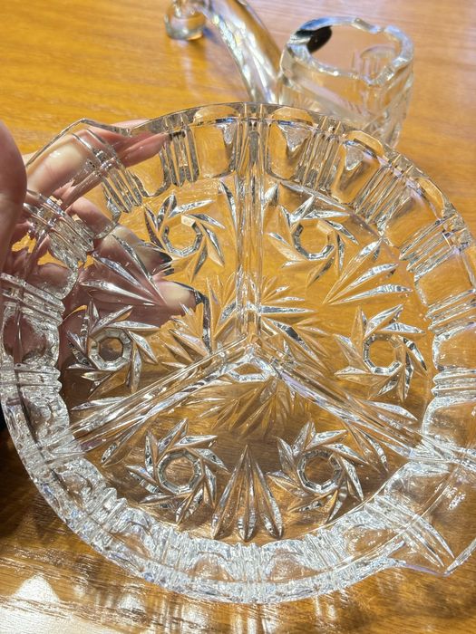 Kryształowa zastawa - sprzedaję na sztuki