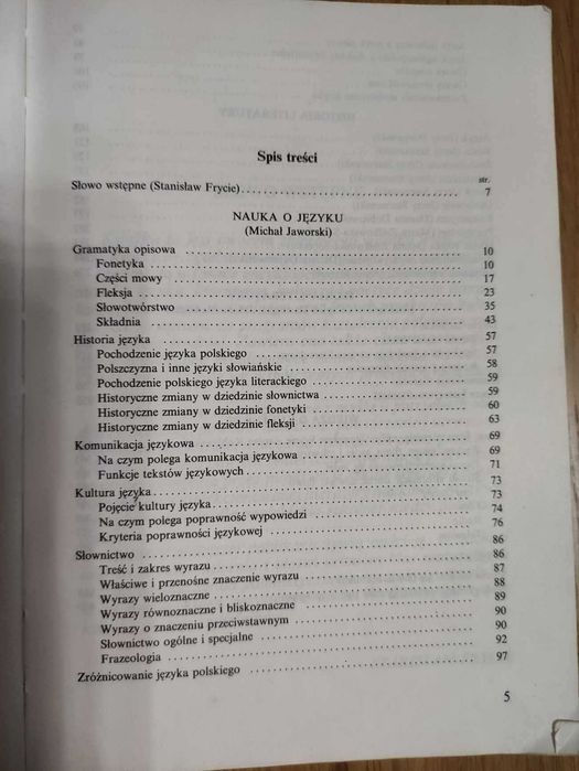 Vademecum maturzysty Język polski Stanisław Frycie
