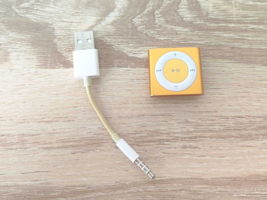 Apple Ipod Shuffle 4ª geração Laranja 2gb - TESTADO