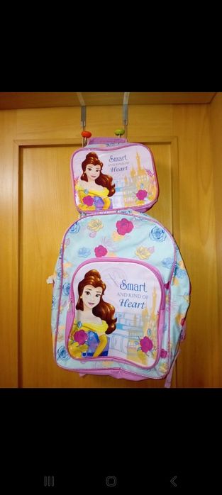 Mochila e lancheira Bela e Monstro64584616172290120