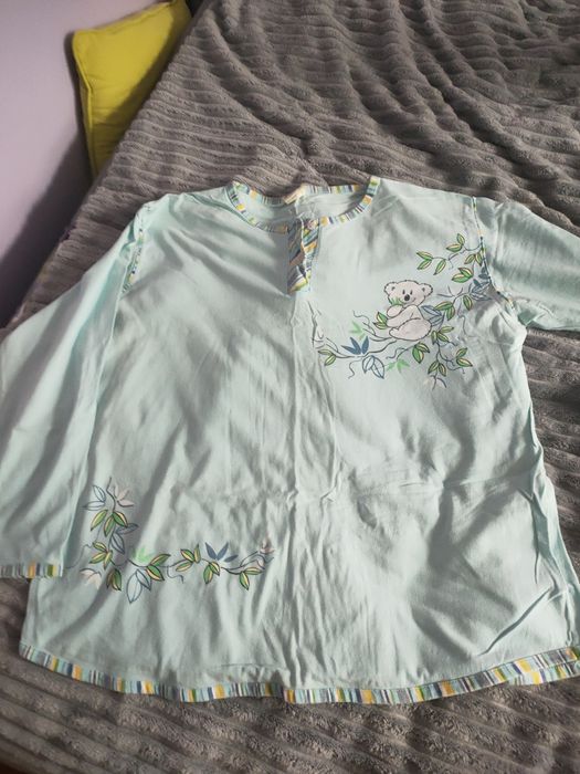 Piżama nocna bluzka + spodnie