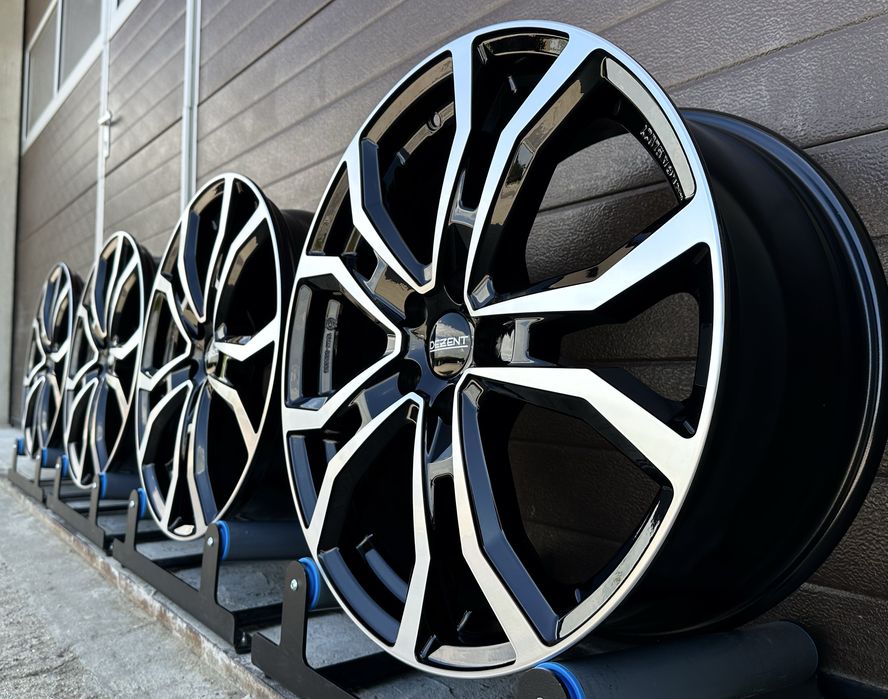 Felgi aluminiowe 5x108 19” et55 8J Alufelgi Czarne Polerka 4szt Dezent (Ford Volvo Jaguar Land Rover Range)