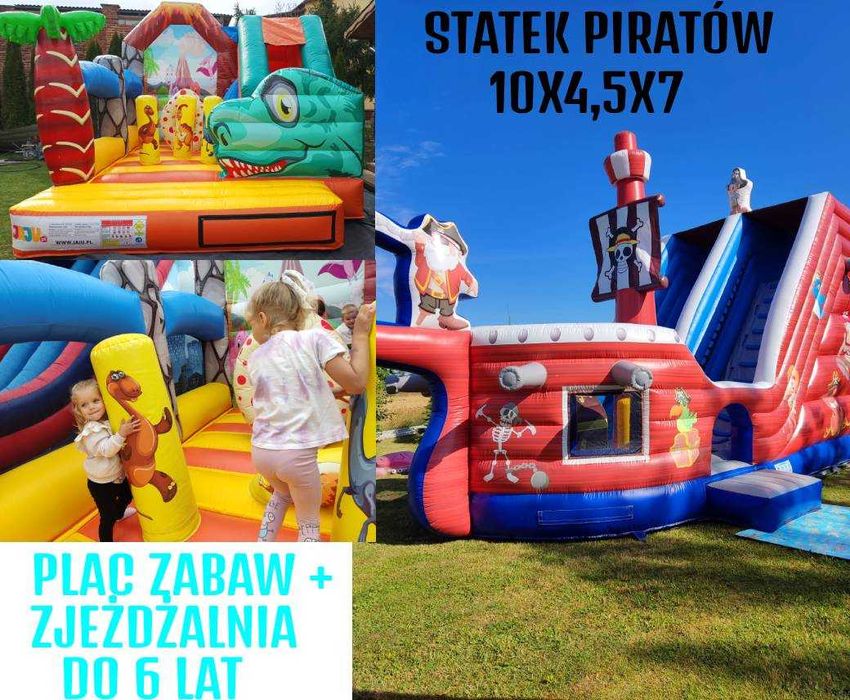 Dmuchaniec Dmuchance Zjeżdżalnie Wata Cukrowa Piana Party Quady