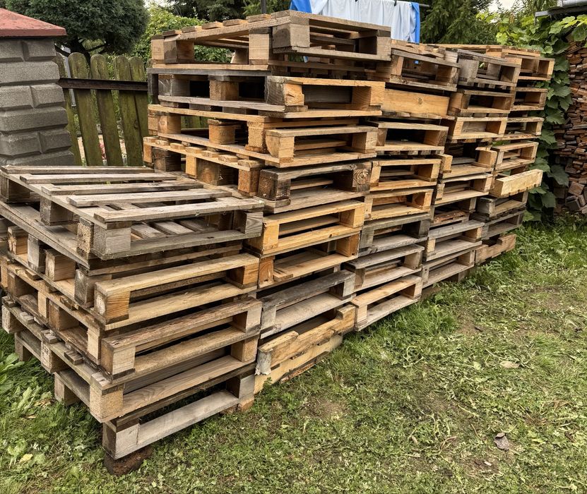 Palety transportowe kompletne całe 80 x 60