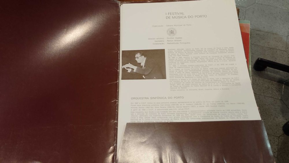 Programa Autografado Gunther Arglebe e outros