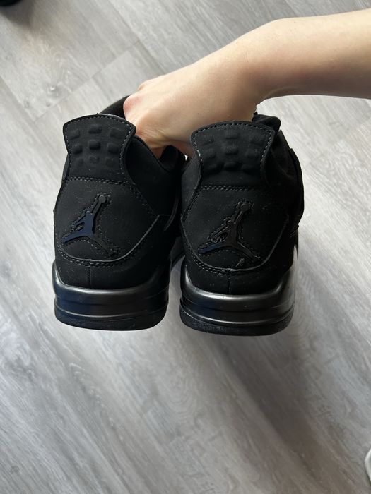Кросівки Nike Air Jordan 4 Black Cat,розмір 45, нові