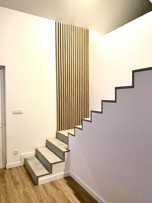 Schody z Betonu architektonicznego Producent Klejone Możliwy Montaż