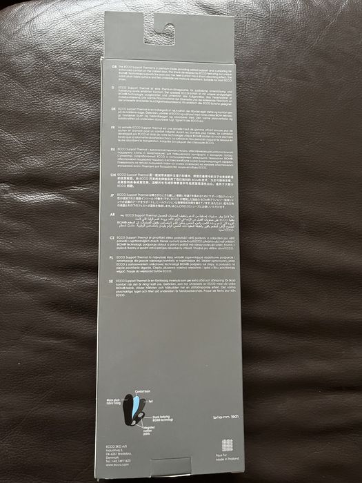 Wkładki ECCO ocieplane, profilowane, męskie,nowe