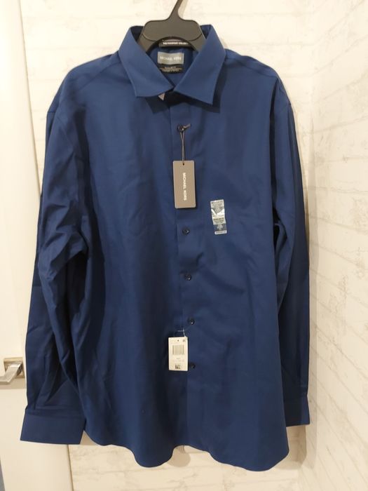 Чоловіча синя сорочка Michael Kors оригінал