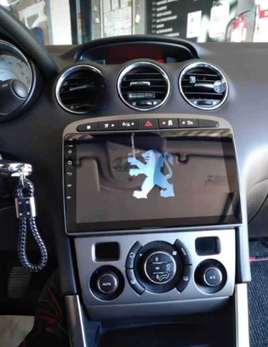 Rádio Android 14 com GPS Peugeot 308/408 (Novo)