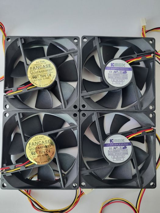 Кулери,вентилятори DC 12v для ПК та іншого обладнання