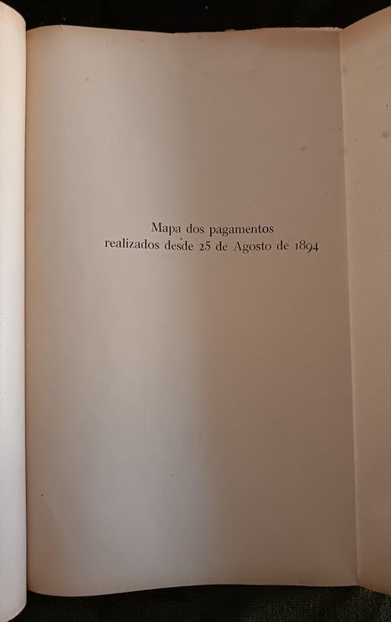 Adiantamentos família real anos