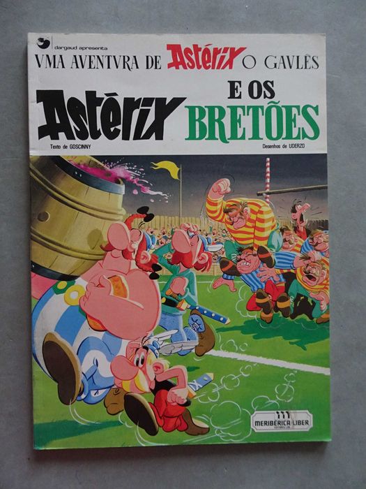 Livro Meribérica - Astérix - Astérix e os Bretões (capa mole)