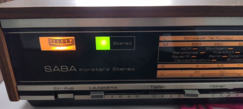 Radio Amplituner Saba Konstanz Stereo