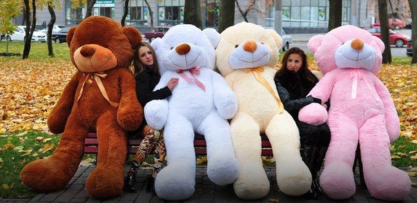 Мягкий плюшевый мишка. Большой мишка Рафаэль 180см.