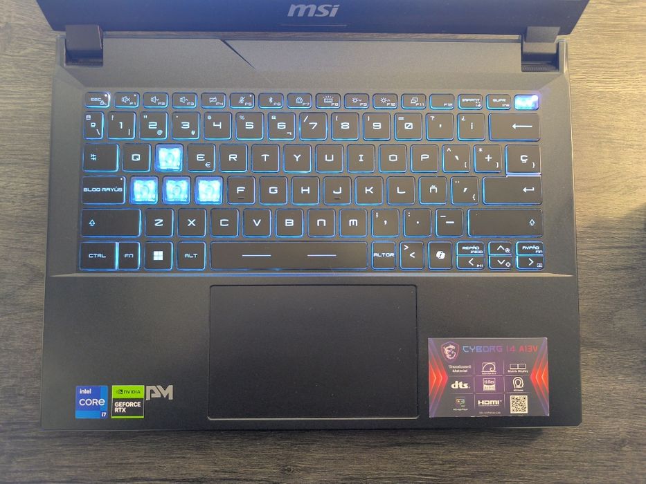 MSI i7 4060RTX 16 Ram 512Gb 3x Sem Juros