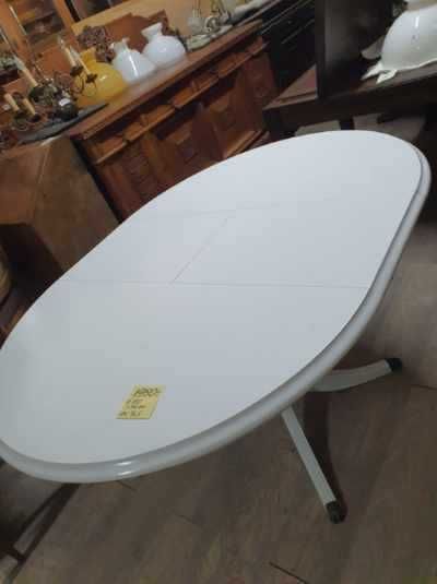 Stół okrągły biały rozkładany idealny elegancki shabby chic FV DOWÓZ