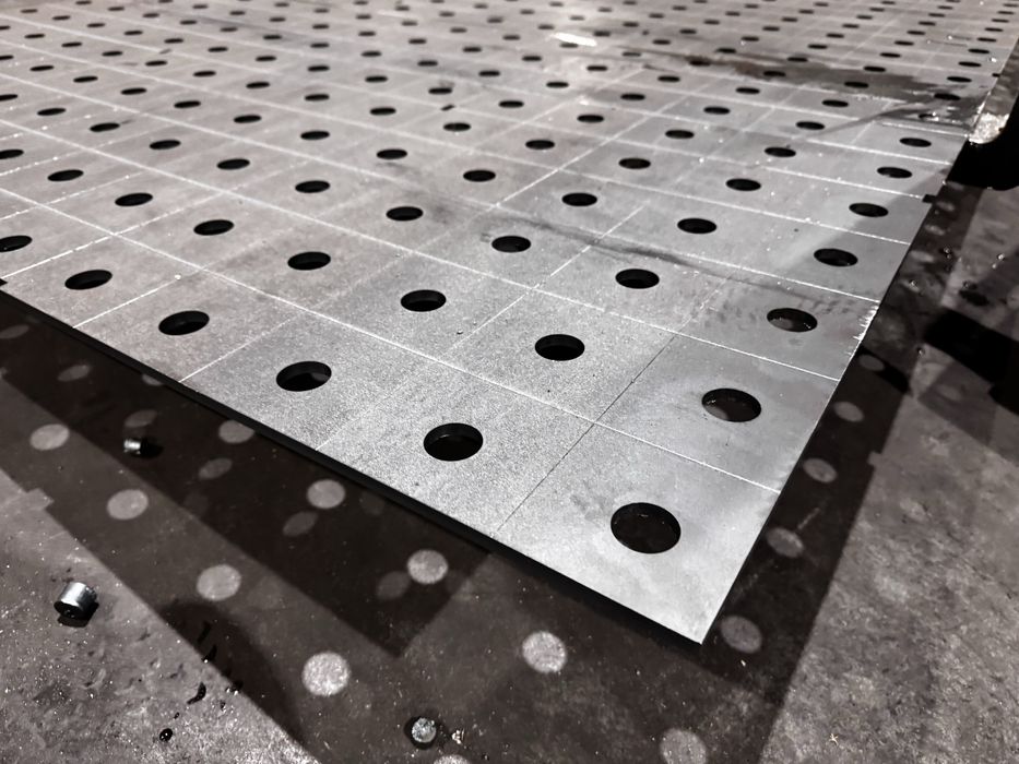 Outlet! Okazja!! Blat do stołu spawalniczego 3000x1500 8mm