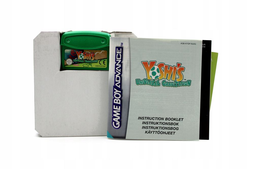 Yoshi's Universal Gravitation Nintendo Game Boy Advance pudełkowa