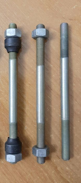 Ось ХВЗ переднего колеса вело