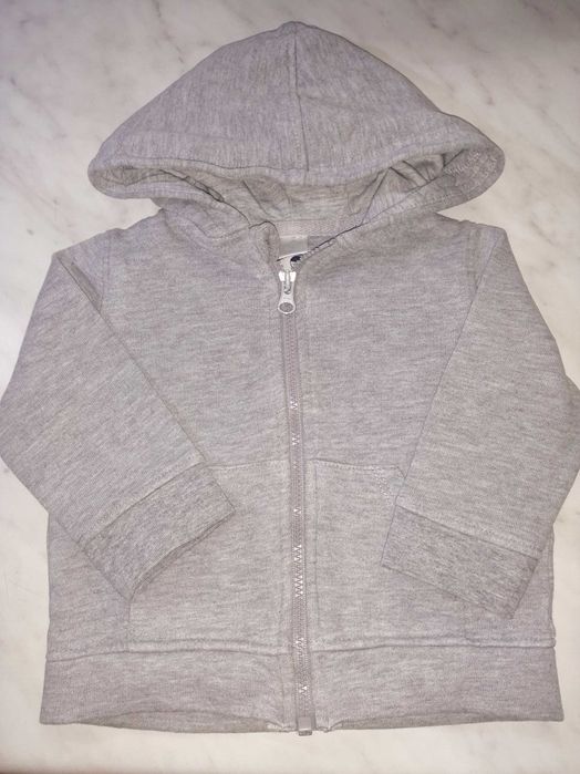 Bluza z kapturem + spodnie, 80.