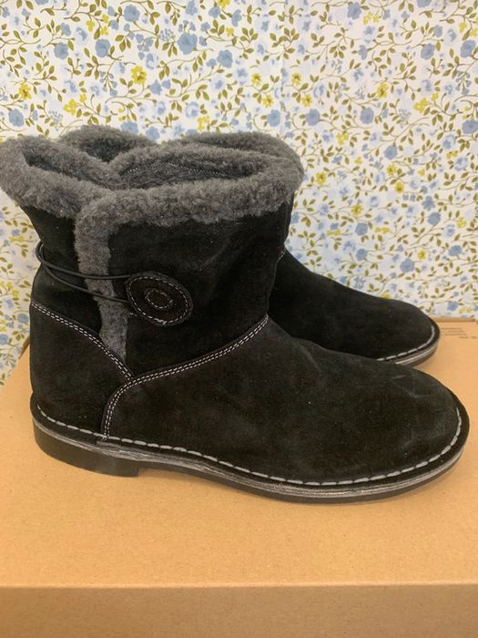 Botki damskie zamszowe Hush Puppies ocieplane zamszowe rozmiar 38