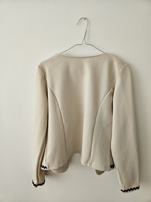 Marynarka/Żakiet beżowa M uniwersalna