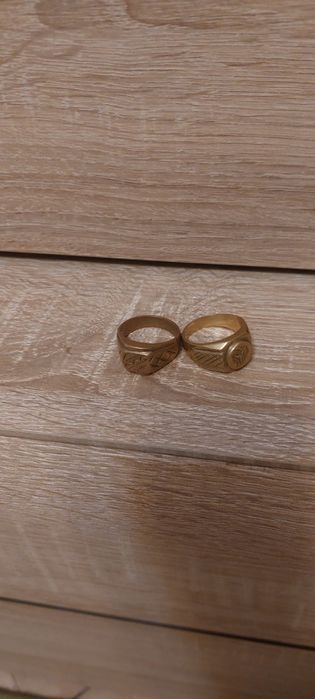 Męskie sygnety 2 szt.