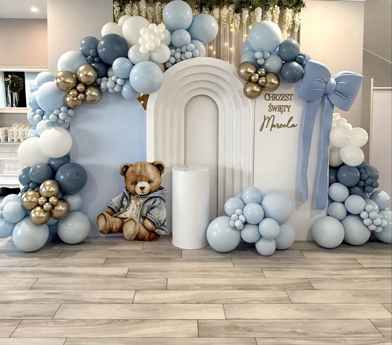 Dekoracje balonowe, ścianki balonowe, tło do zdjęć