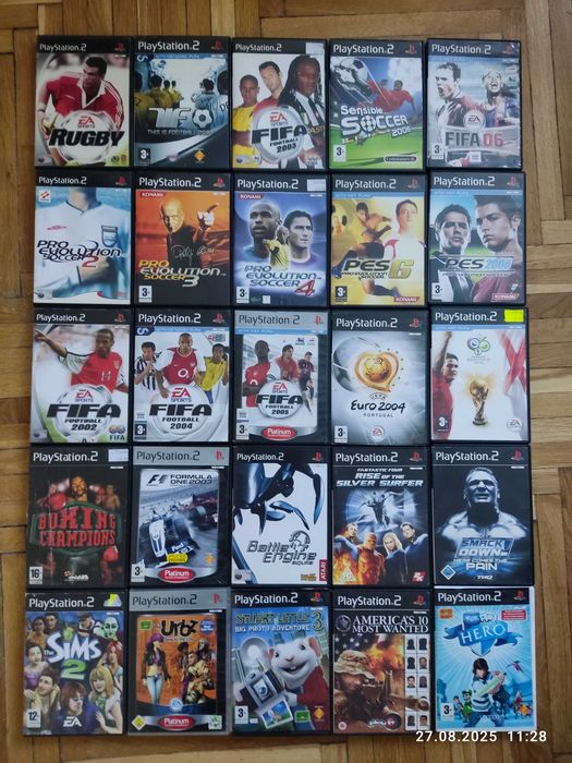 Playstation 2 - okładki i instrukcje