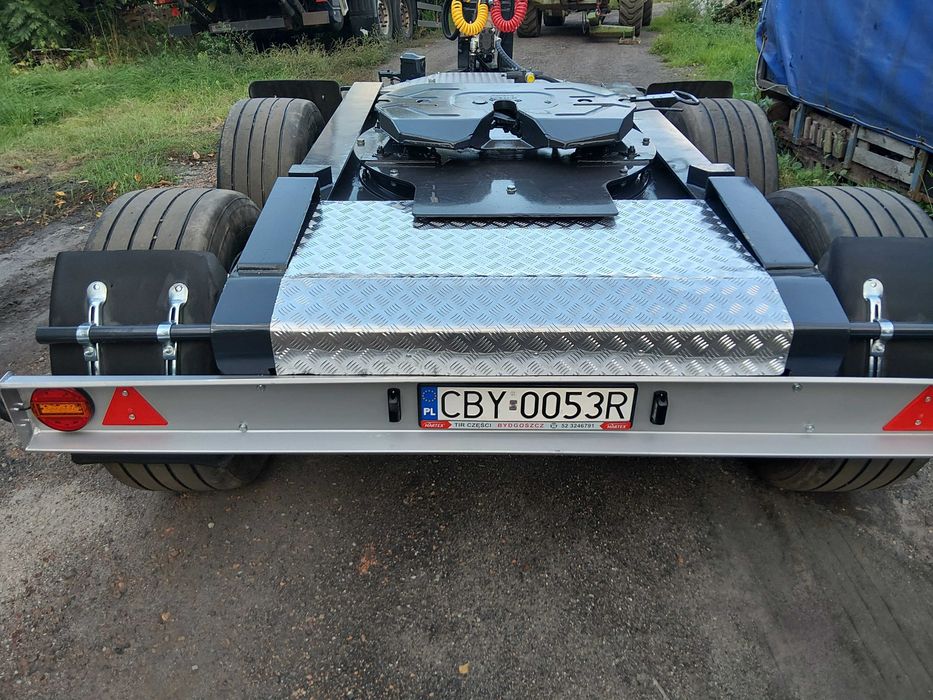 Wózek dolly VAK oryginał hydraulika zarejestowany wózek do naczep od ręki