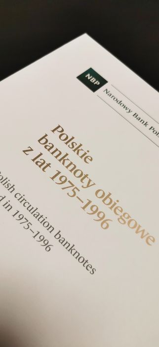 Album NBP Polskie banknoty obiegowe z lat 75-96