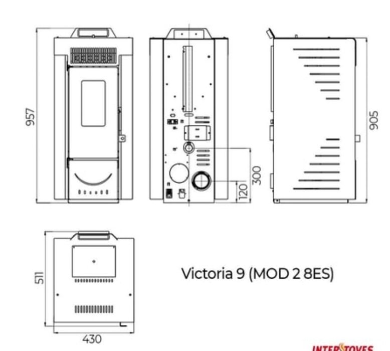 Котел пелетний VICTORIA (MOD2 8ES)