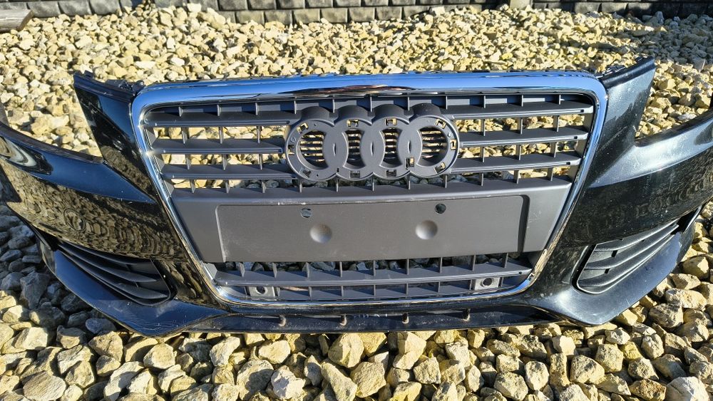 Zderzak przedni 4xPDC LY9B Audi A4 B8 8K 8K0 08- przedlift ORYGINAL