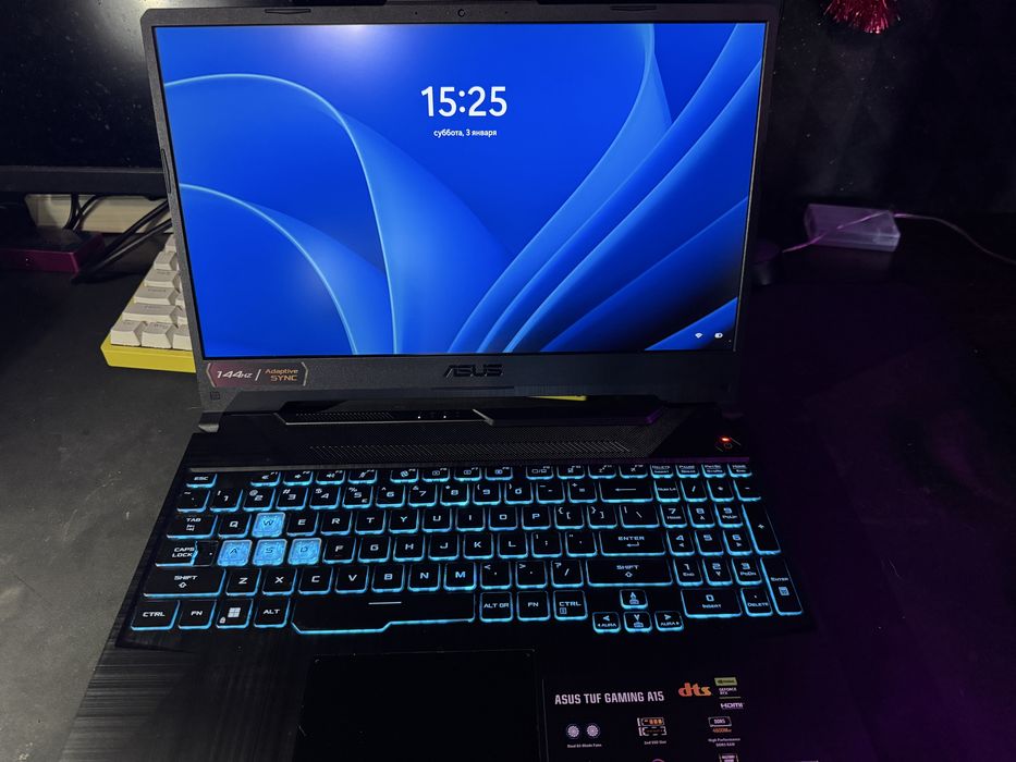Asus TUF a15, RTX 3050, ddr5, ryzen 7