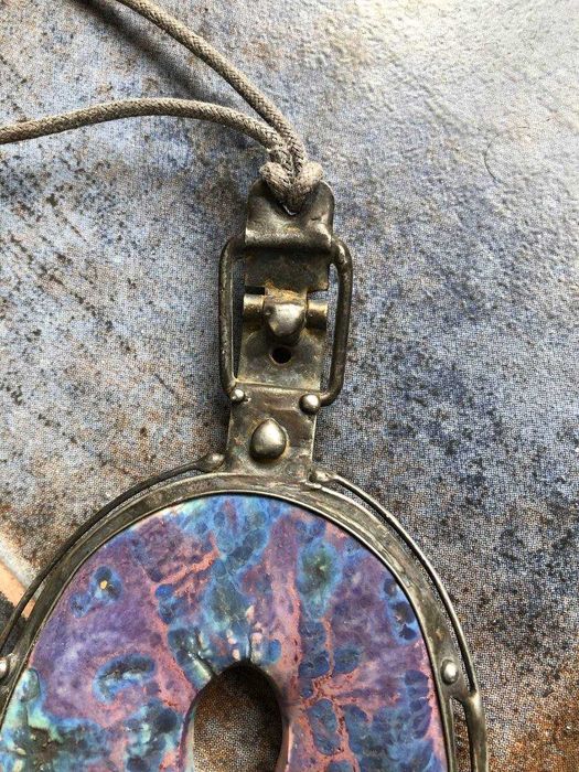 Кулон + кольцо (керамика)