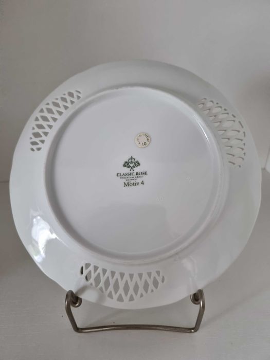 Piękny Talerz Ażurowy Rosenthal Classic Rose Motiv 4