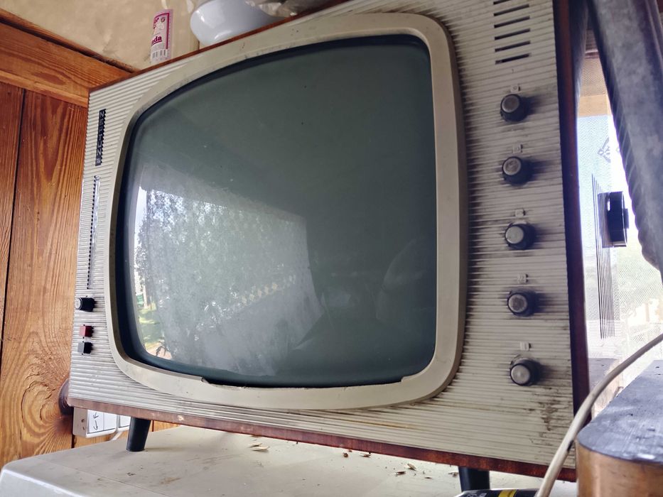 Neptun telewizor. Wczesny PRL.