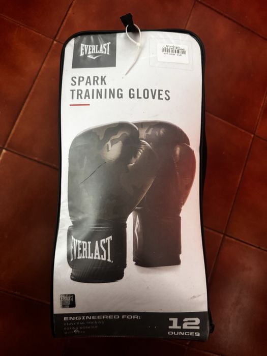 Luvas box everlast  (tropa )