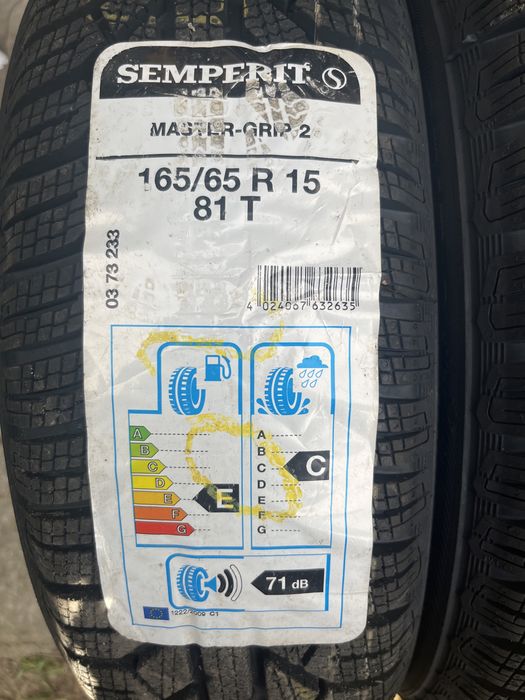 2x 165/65/15 Semperit Master Grip 2 NOWE 2szt zimowe