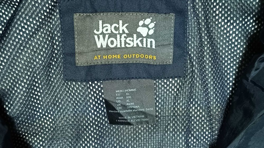 Kurtka funkcyjna 3w1 JACK WOLFSKIN TEXAPORE r.XL stan bardzo dobry