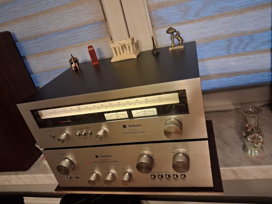 Wzmacniacz stereo Technics SU -7600 tuner ST -7600