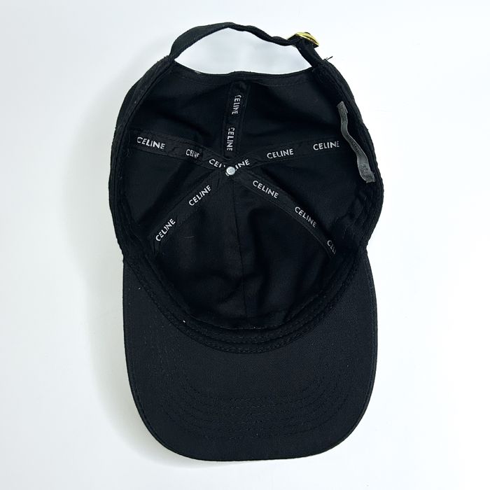 Кепка бейсболка celine black cotton