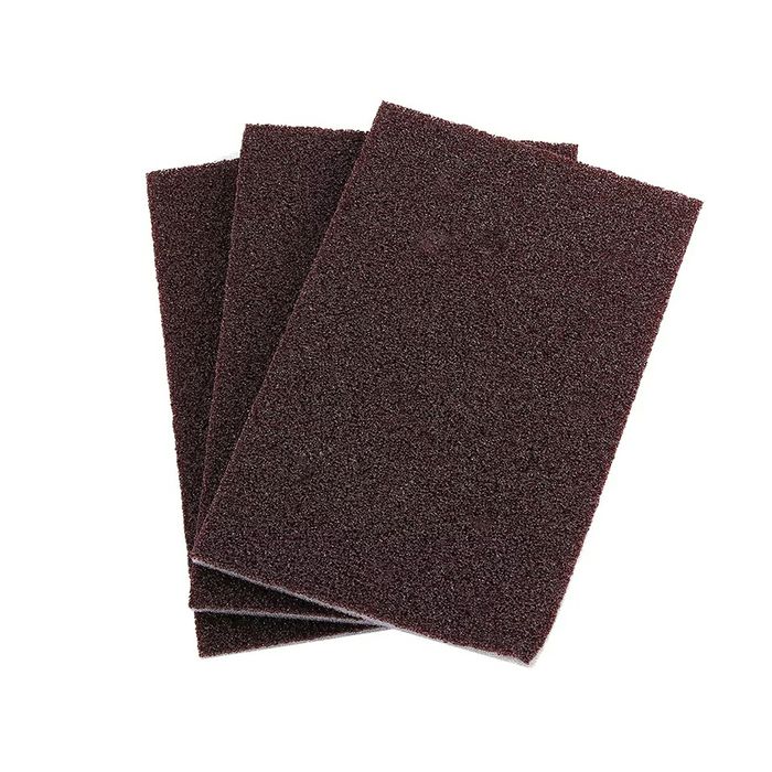 Наждачная чистящая губка, наждачка, терка для посуды